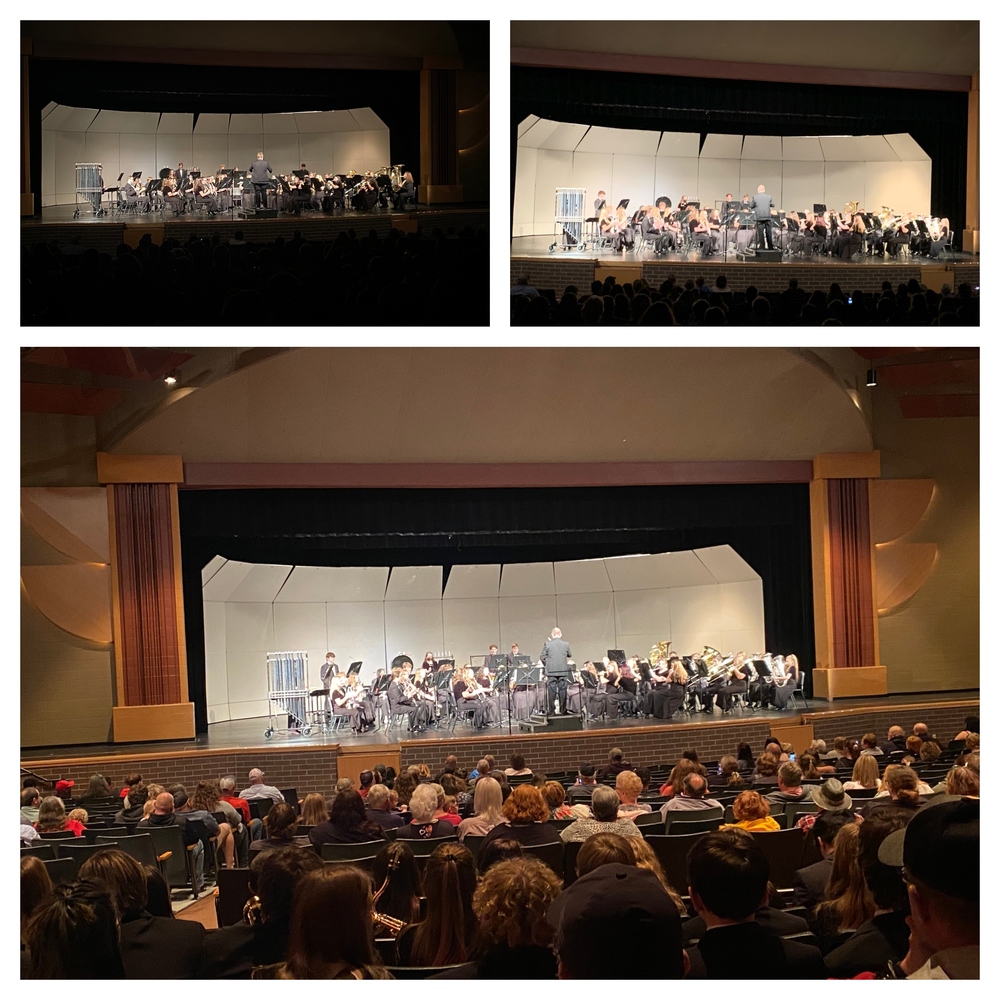 Band Concert Collage