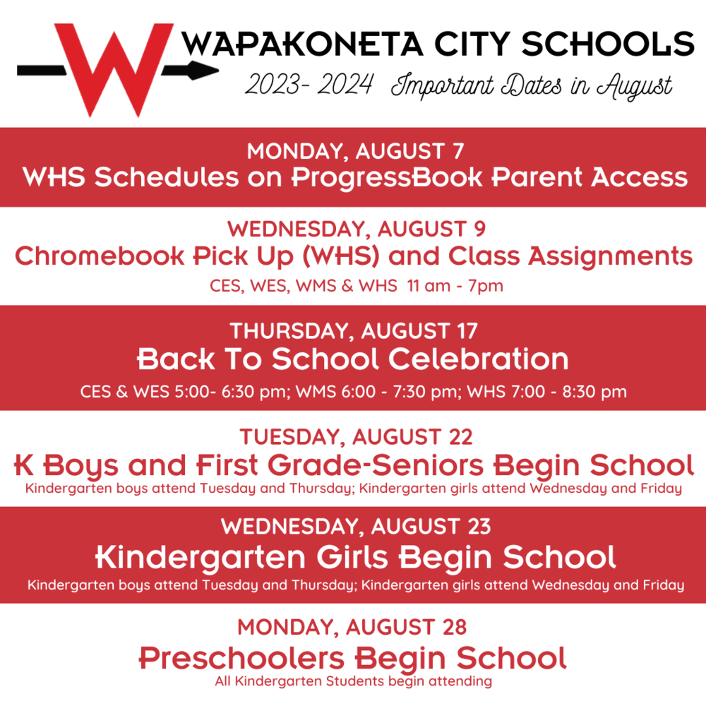 Athletics  Wapakoneta City Schools